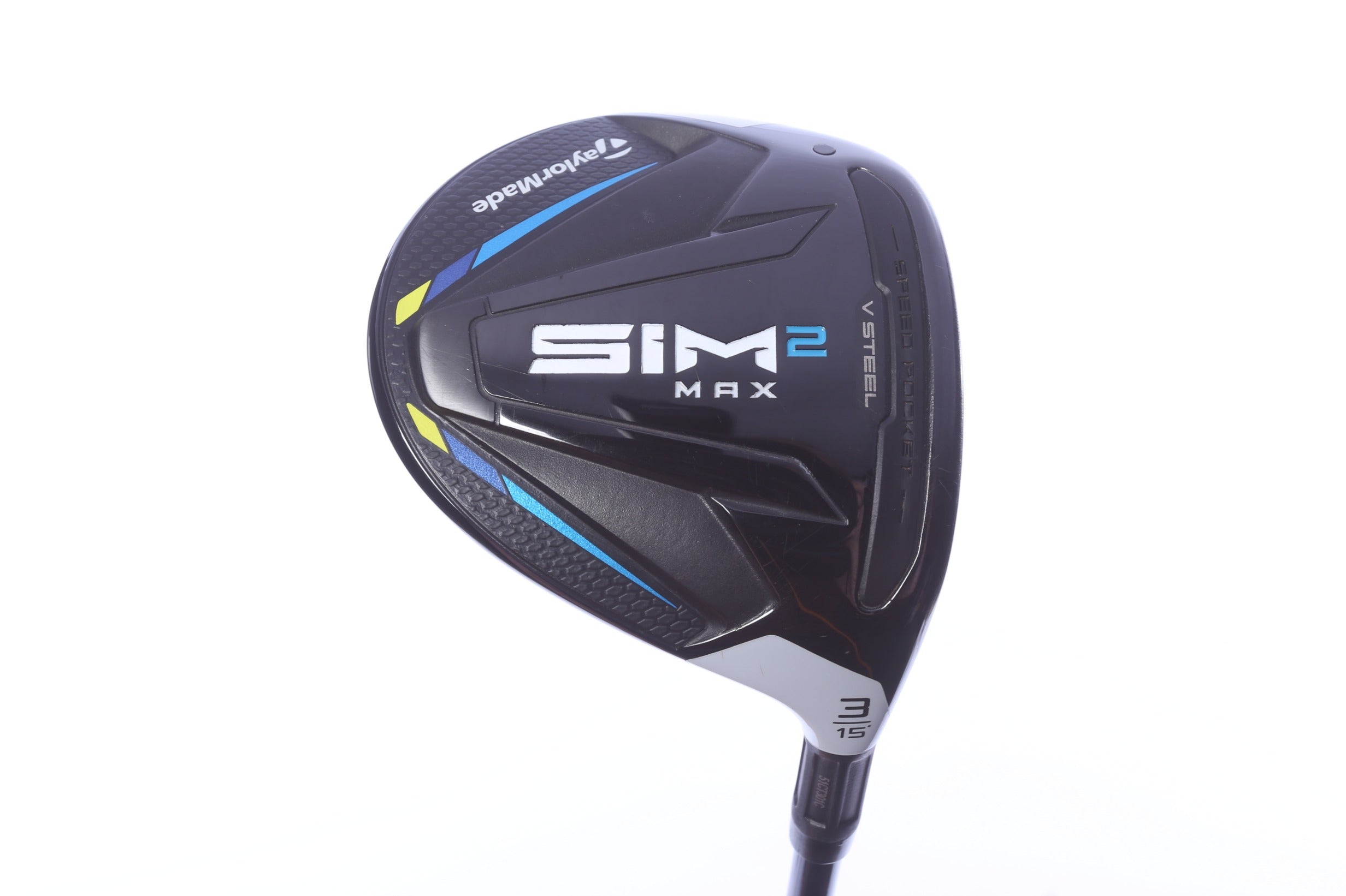 Used TaylorMade SIM2 MAX 3-Wood - Right-Handed - 15 Degrees - Stiff Flex