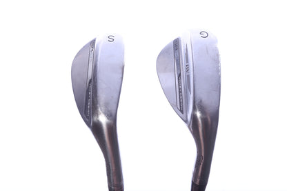 Titleist Vokey SM10 Raw 50*, 54* Wedge Set RH Project X Steel Shaft Regular Plus-Next Round