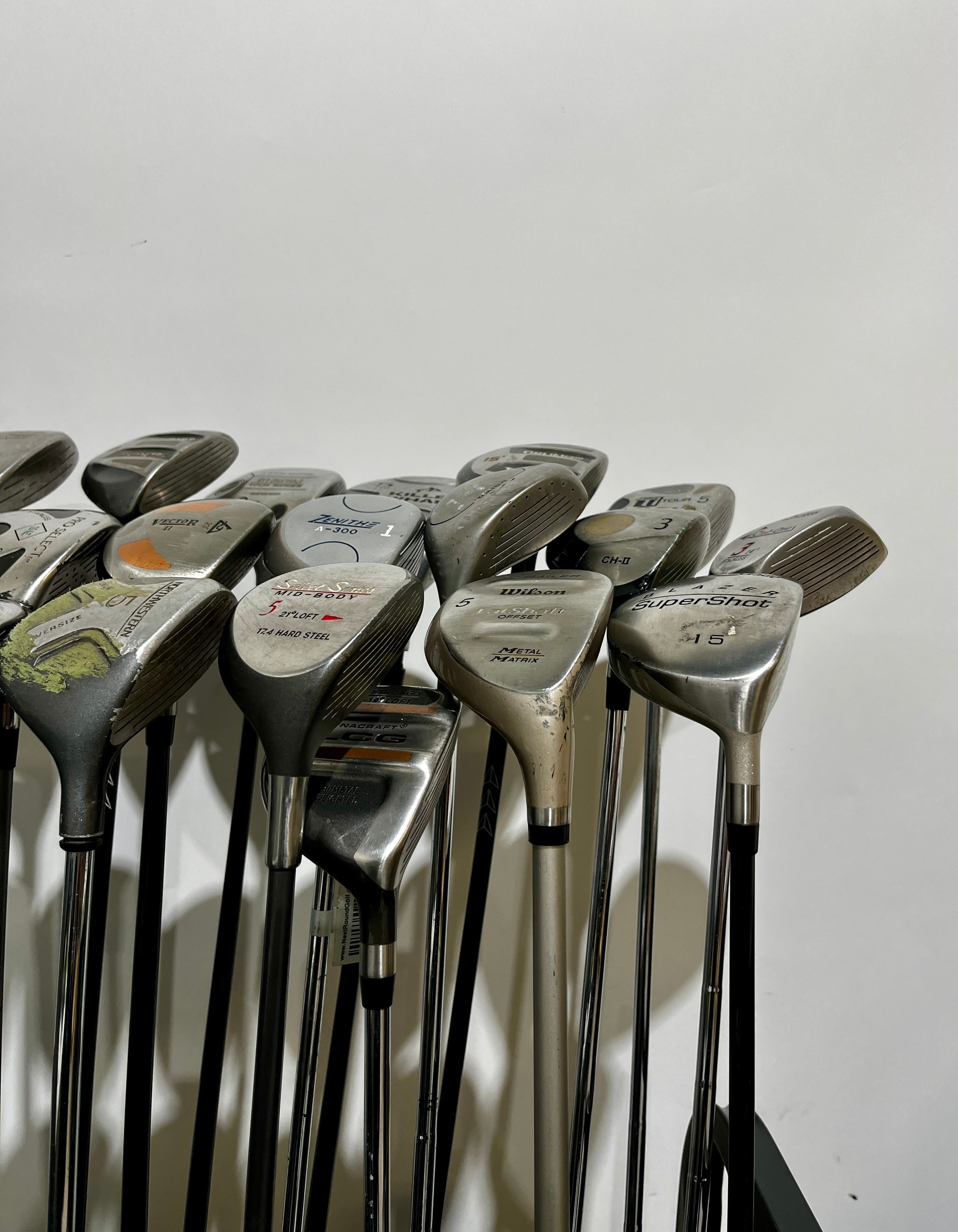 Wholesale Lot of 25 Golf Clubs -Right-Handed - Assorted Fairway Woods-Next Round