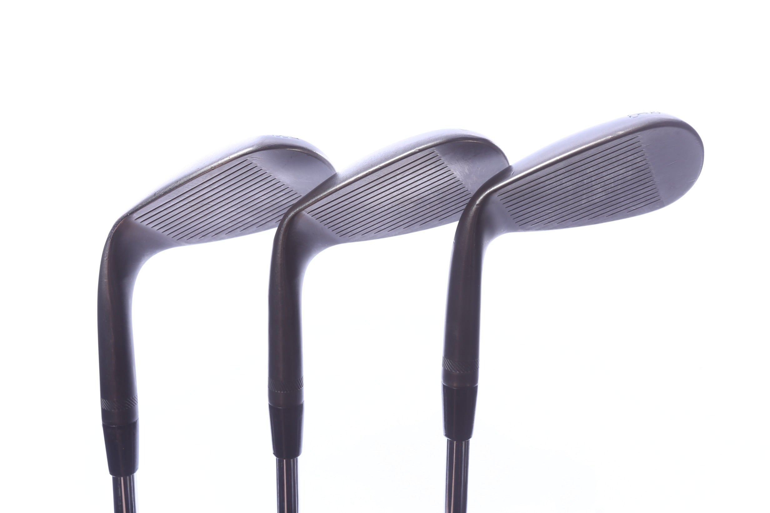 Used Titleist Vokey SM9 Jet Black Wedge Set - Right-Handed - 50*, 56*, 60* - Extra Stiff Flex-Next Round