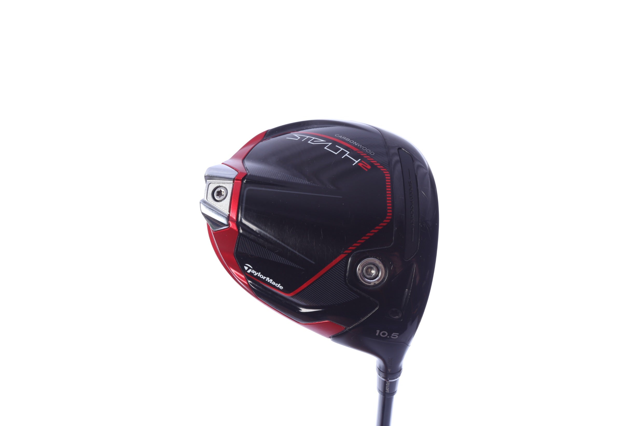 Used TaylorMade STEALTH 2 Driver - 10.5 Degrees - Stiff Flex Mitsubishi Kai'li Deep Waves Red - Right-Handed