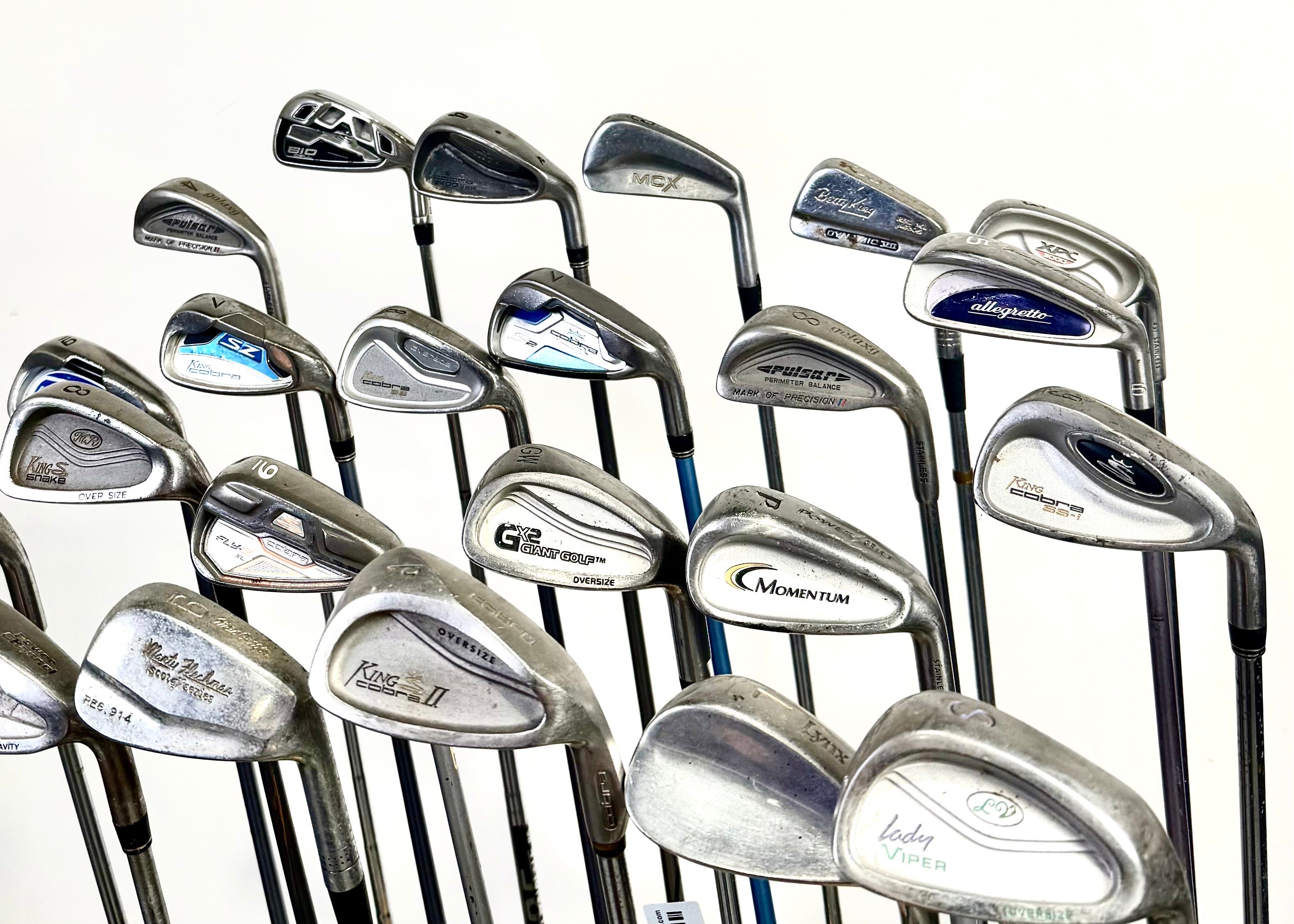 Wholesale Lot of 24 Golf Clubs - Right-handed Single Irons - Assorted lofts-Next Round