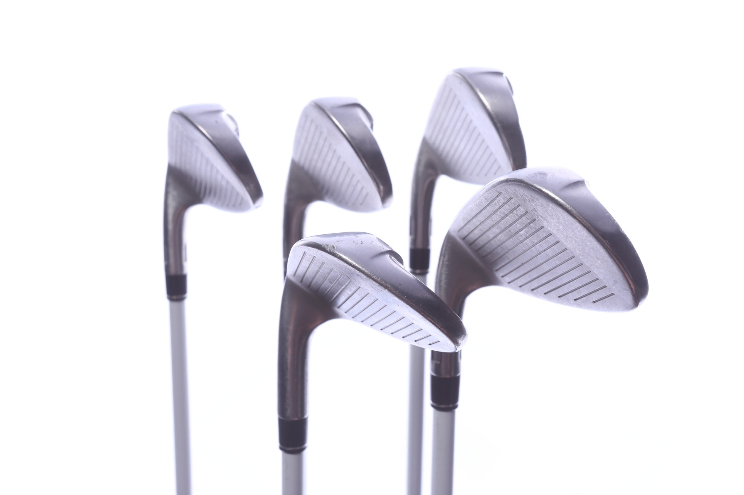 Used TaylorMade SIM2 MAX OS Iron Set - Right-Handed - 7-PW, SW - Ladies Flex