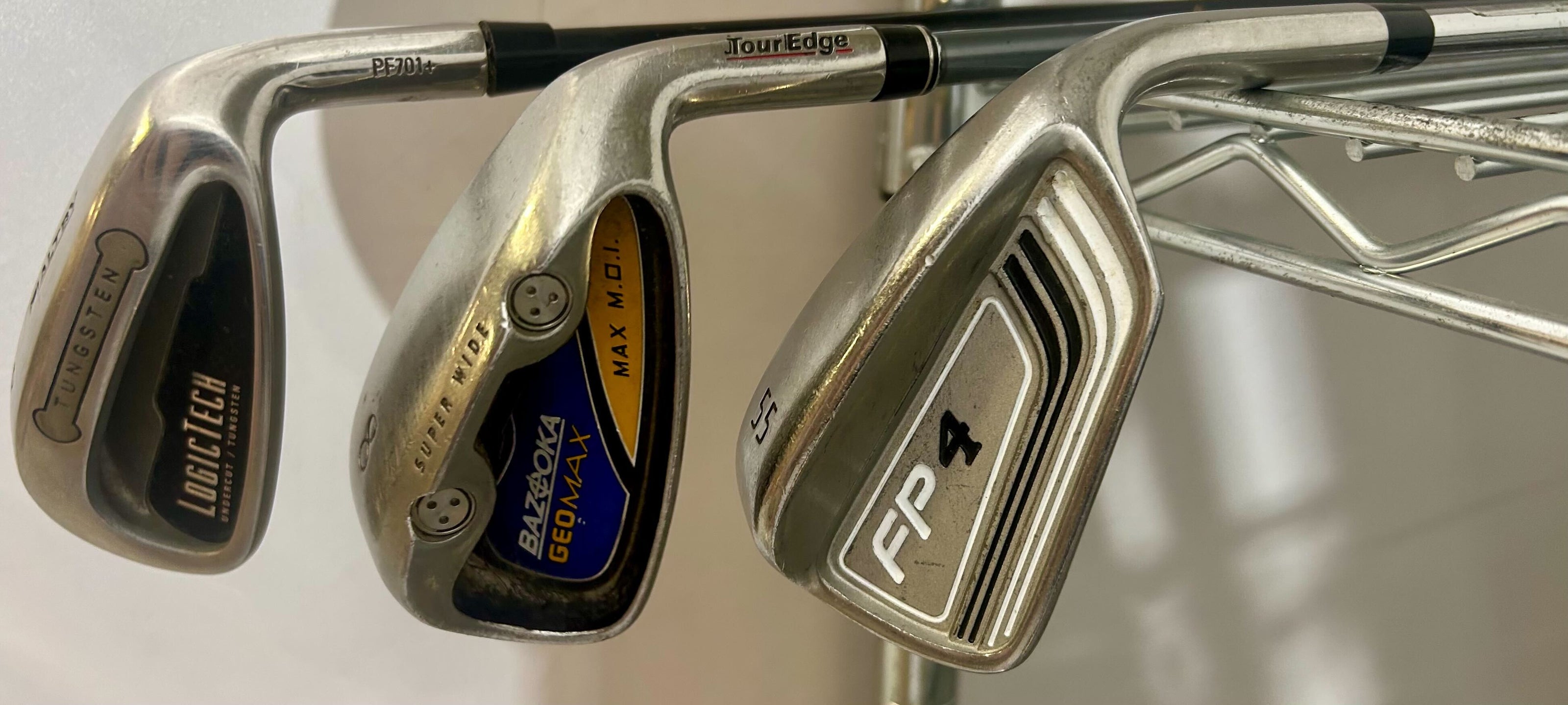 Wholesale Lot of 50 Golf Clubs - Left and Right-Handed Wilson Assorted Irons-Next Round