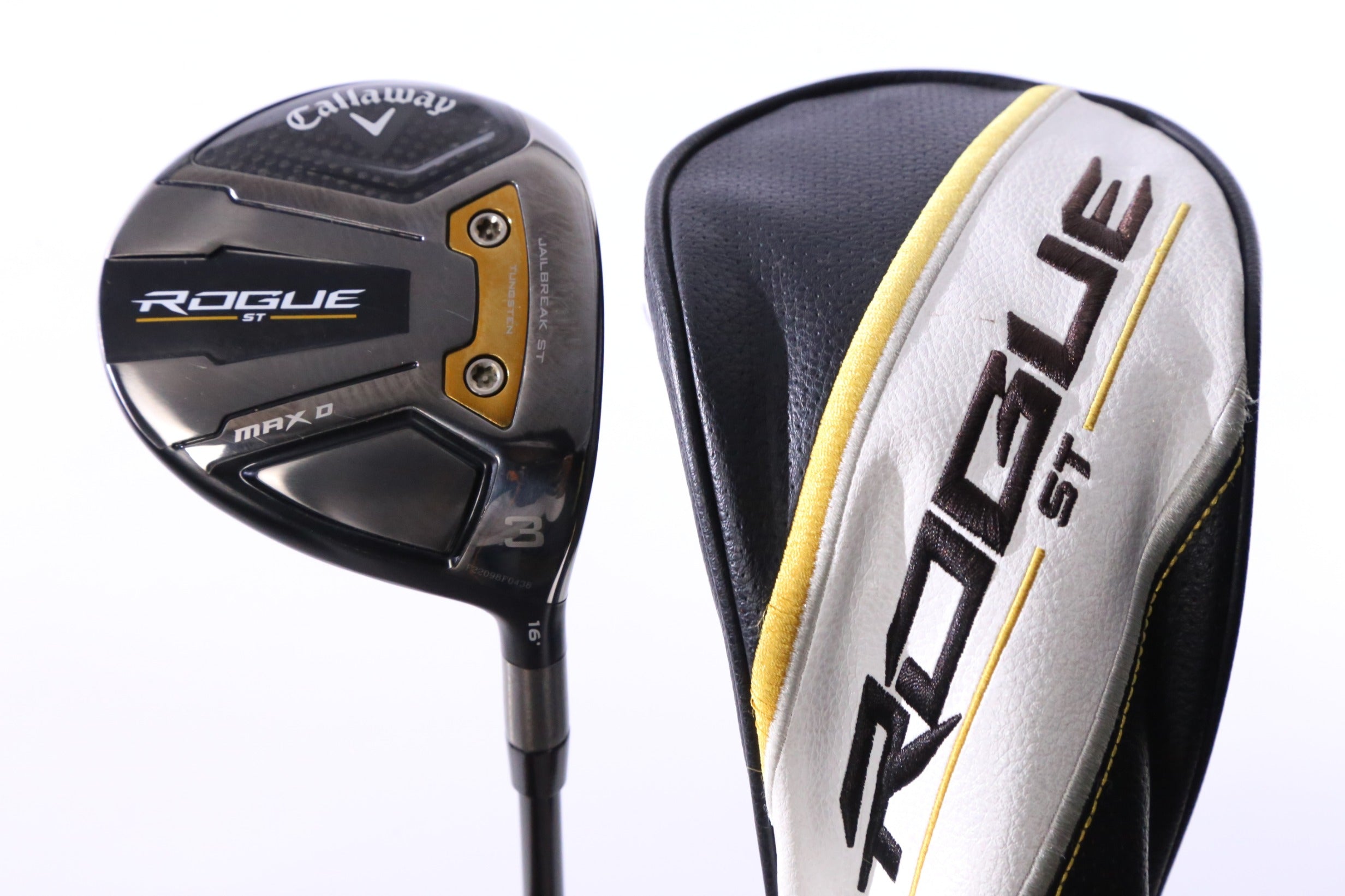 Used Callaway Rogue ST Max Draw 3-Wood - Right-Handed - 16 Degrees - Regular Flex
