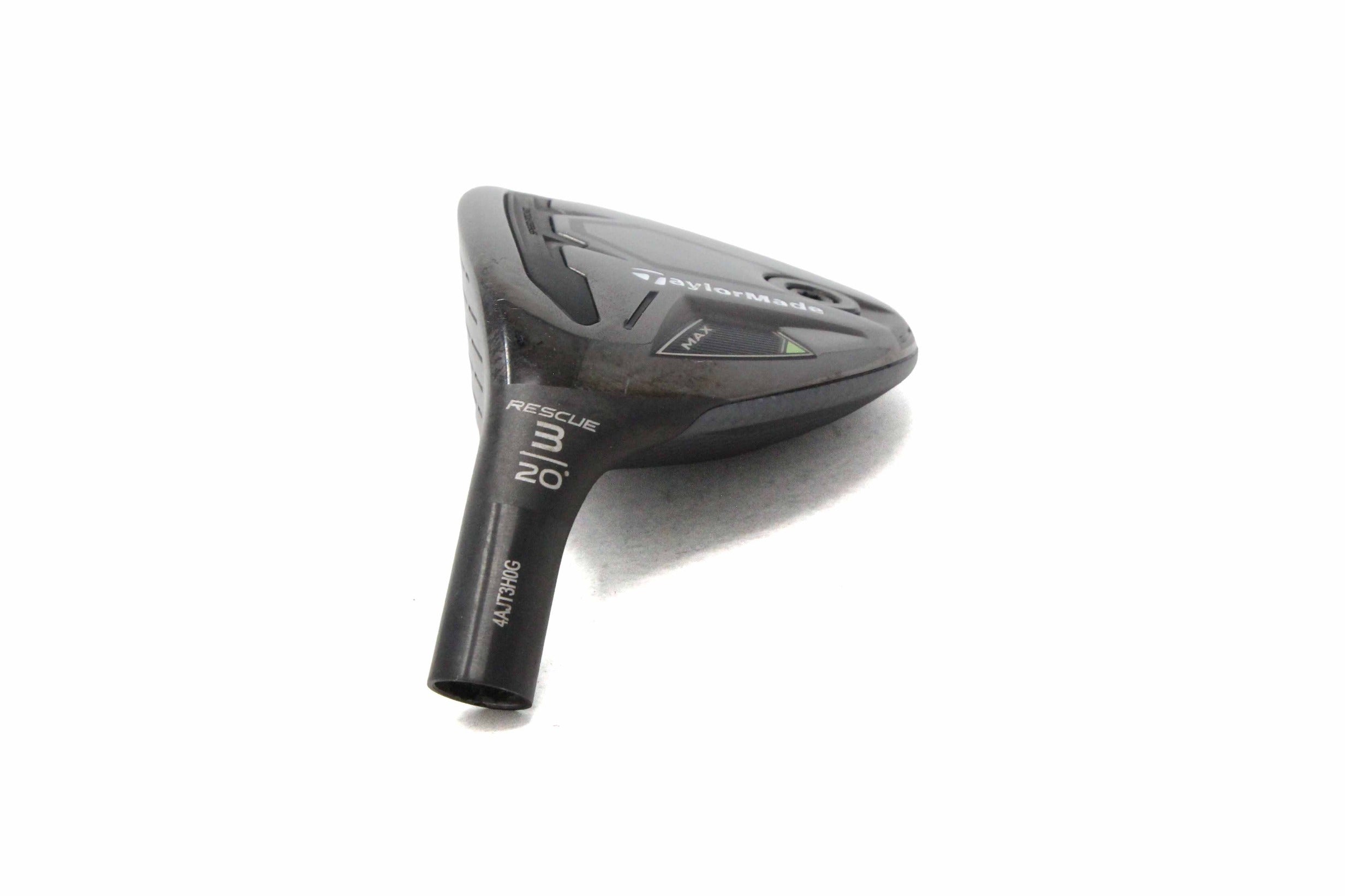 Used TaylorMade Qi35 MAX Rescue 3H - HEAD ONLY - Left-Handed - 20 Degrees-Next Round