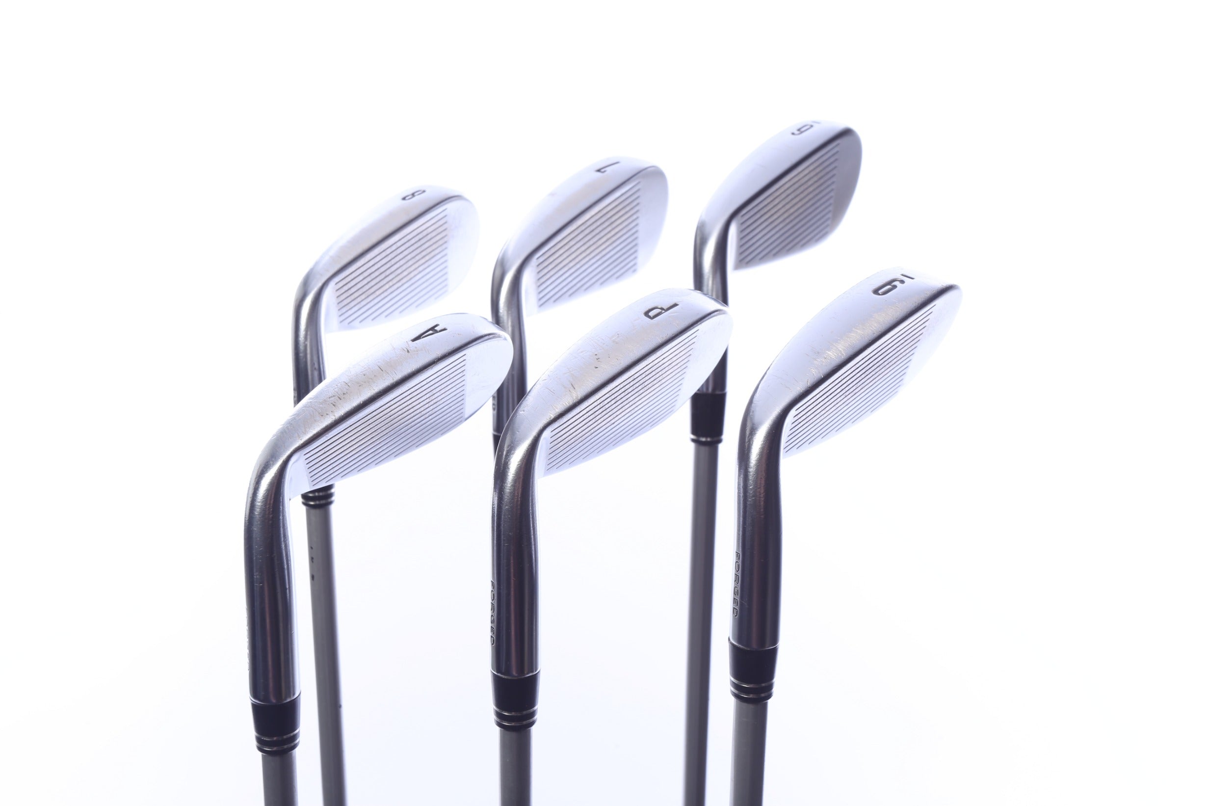 Used Callaway Apex 21 Iron Set - Right-Handed - 6-PW, AW - Seniors Flex