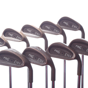 Used Ping Eye 2 Beryllium Copper Iron Set - Right-Handed - 2-PW - Stiff Flex-Next Round