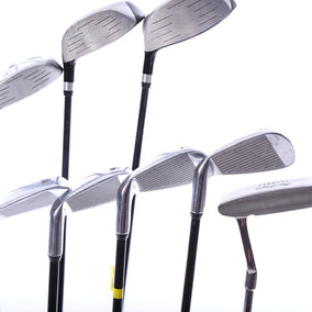 Used MacGregor Tourney MT JR Complete Set - Right-Handed - Driver, 3W, 4H, 5i, 7i, 9i, PW, Putter - Youth Flex-Next Round