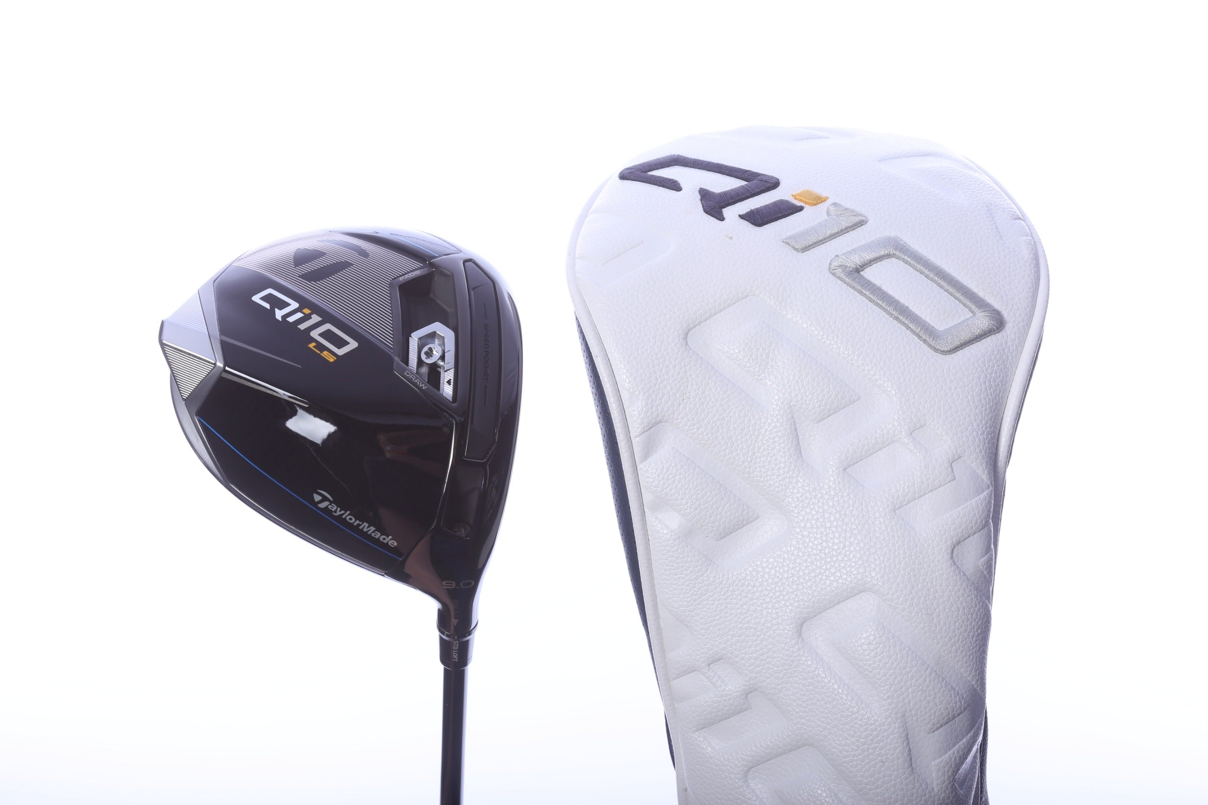 Used TaylorMade Qi10 LS Driver - 9 Degrees - Stiff Flex Project X HZRDUS - Right-Handed