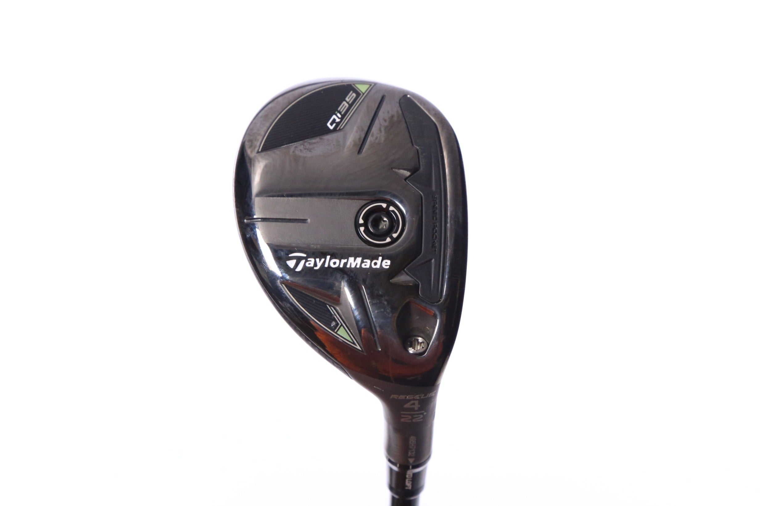 Used TaylorMade Qi35 Rescue 4H Hybrid - Right-Handed - 22 Degrees - Stiff Flex-Next Round
