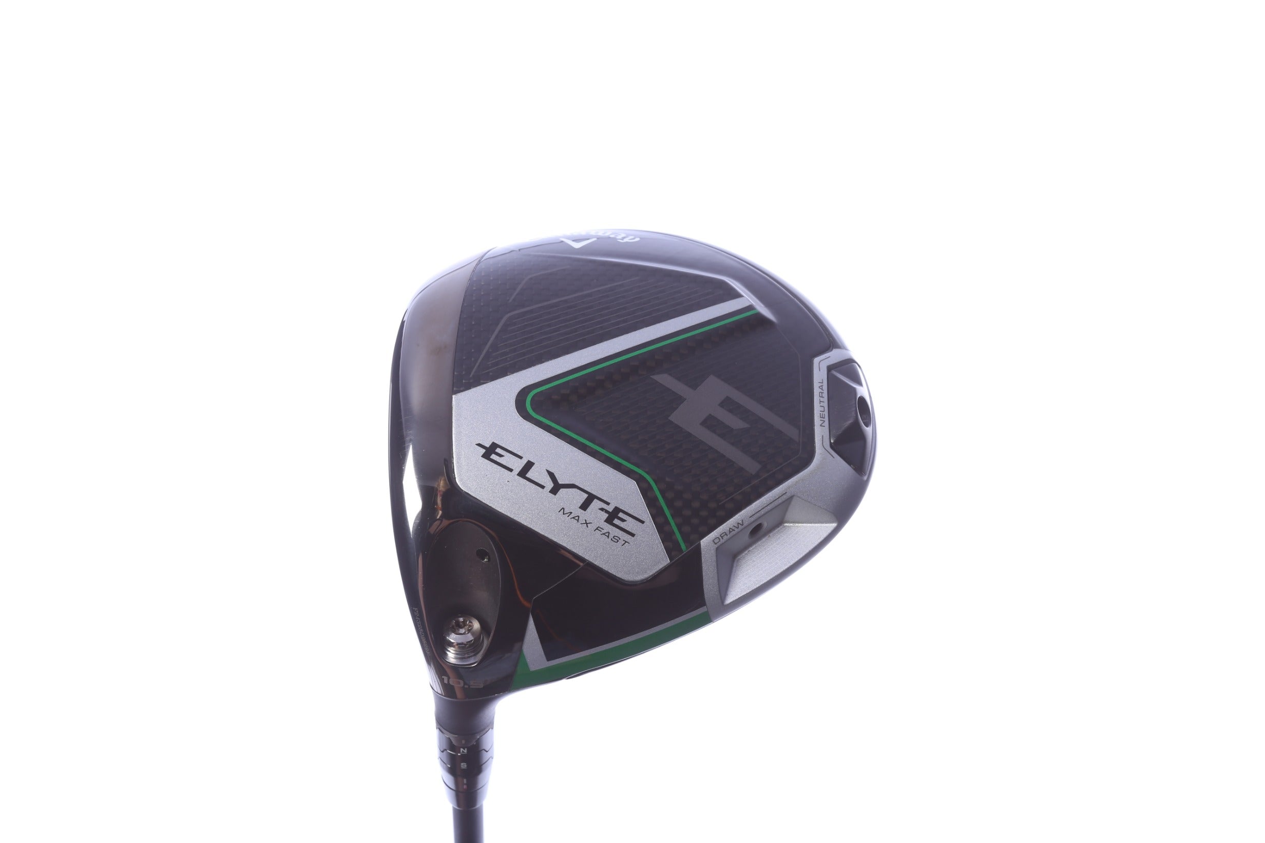 Used Callaway Elyte Max Fast Driver - 10.5 Degrees - Seniors Flex Mitsubishi Vanquish - Left-Handed