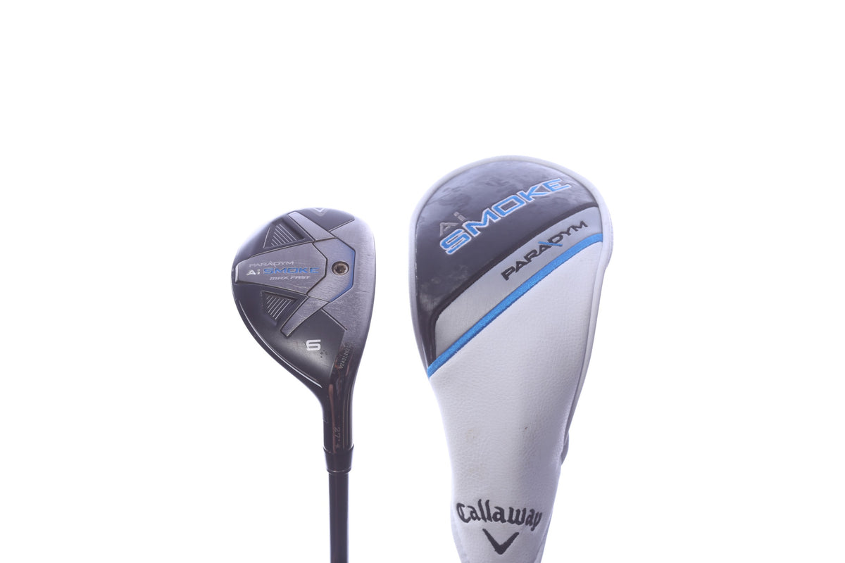 Used Callaway Paradym Ai Smoke MAX Fast 6H Hybrid - Right-Handed - 27 Degrees - Seniors Flex