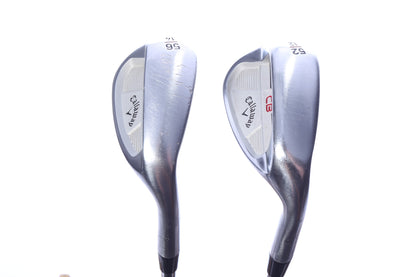 Used Callaway Mack Daddy CB Wedge Set - Right-Handed - 52*, 56* - Wedge Flex