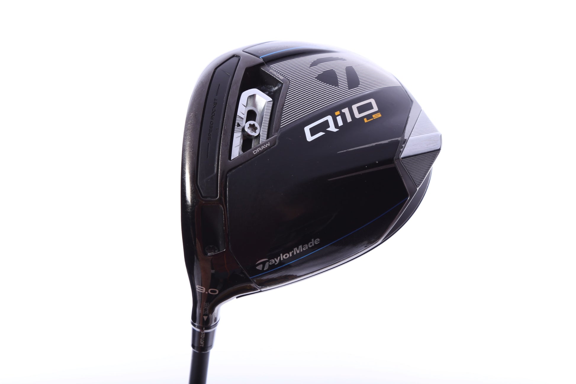 Used TaylorMade Qi10 LS Driver - 9 Degrees - Stiff Flex Mitsubishi Tensei Blue AV Limited - Left-Handed-Next Round