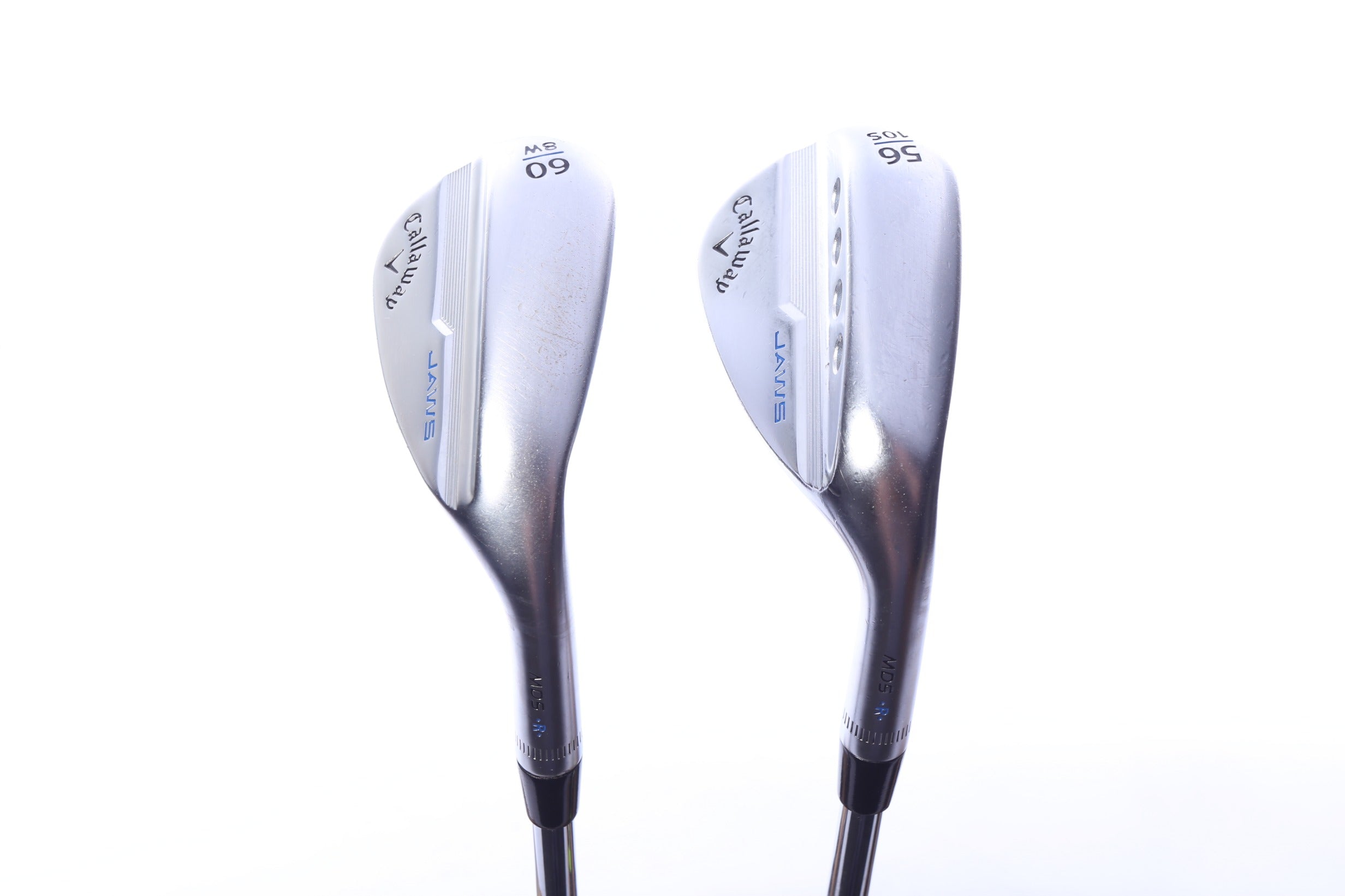 Used Callaway JAWS MD5 Chrome Wedge Set - Right-Handed - 56*, 60* - Stiff Flex