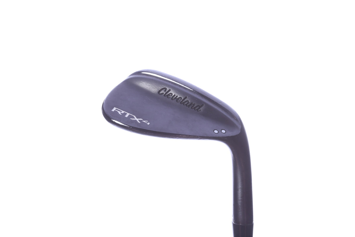 Used Cleveland RTX-4 Black Satin Gap Wedge - Right-Handed - 50 Degrees - Seniors Flex