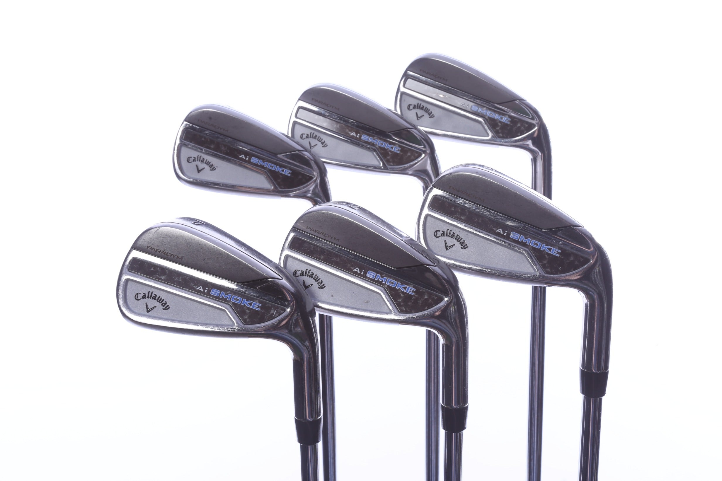 Used Callaway Paradym Ai Smoke Iron Set - Right-Handed - 5-PW - Stiff Flex-Next Round
