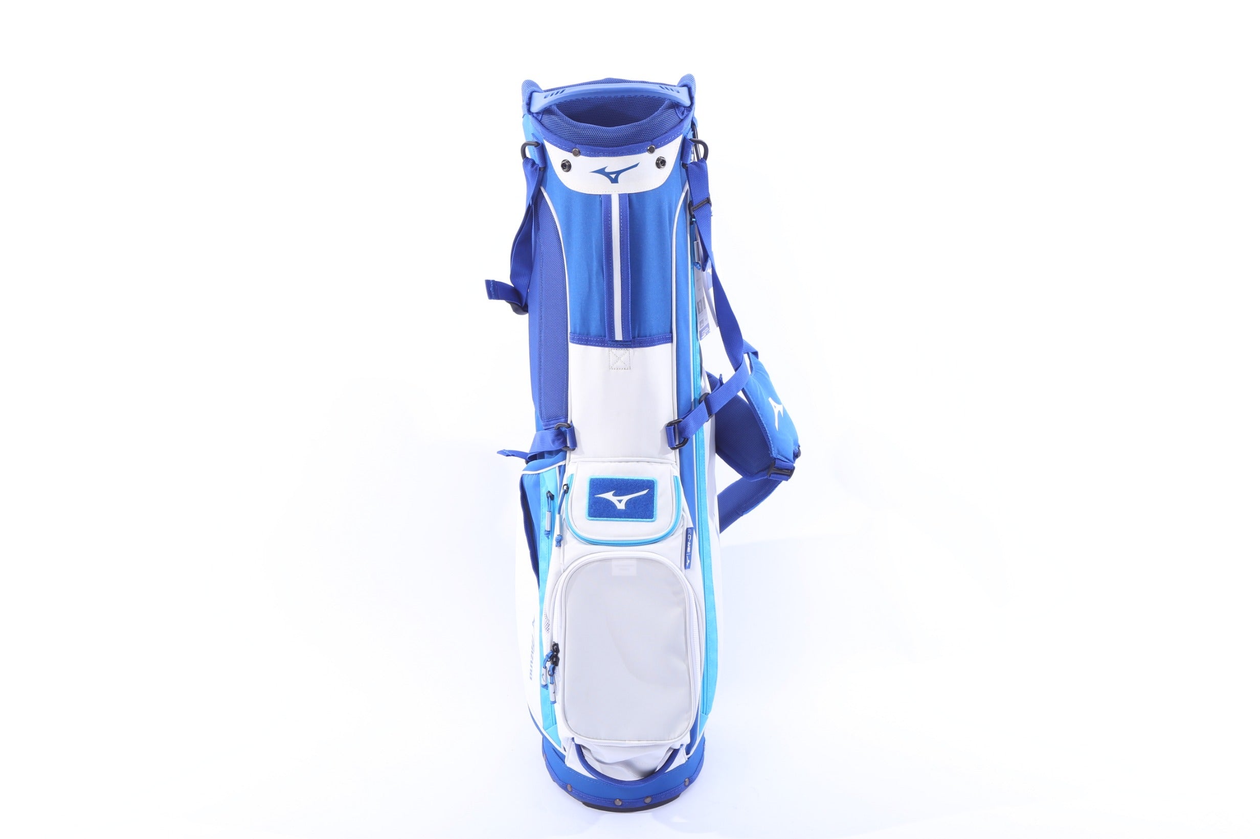 Used Mizuno 2022 BR-D3 Multicolor Stand Bag - 5-Way - 5 Pockets - Rain Cover Included-Next Round