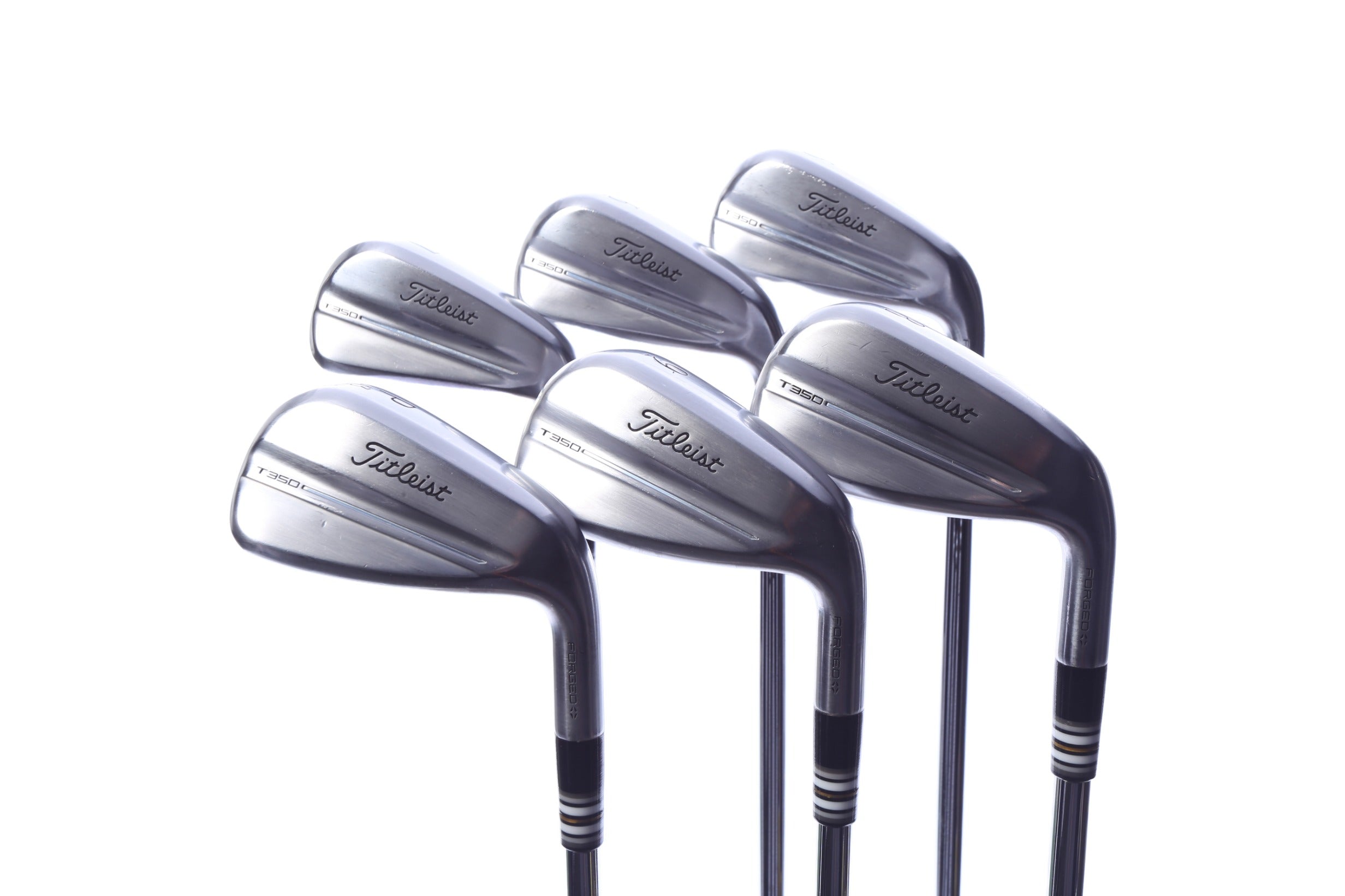 Used Titleist 2025 T350 Iron Set - Right-Handed - 5-PW - Stiff Flex