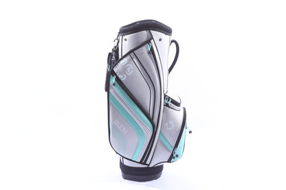 Used Cleveland All Other Models Gray Cart Bag - 5-Way - 8 Pockets - Rain Cover Included-Next Round