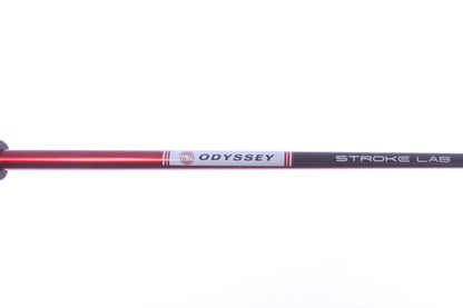 Used Odyssey Eleven 2-Ball Tour Lined DB Red Stroke Lab Putter - Right-Handed - 35 in - Mallet