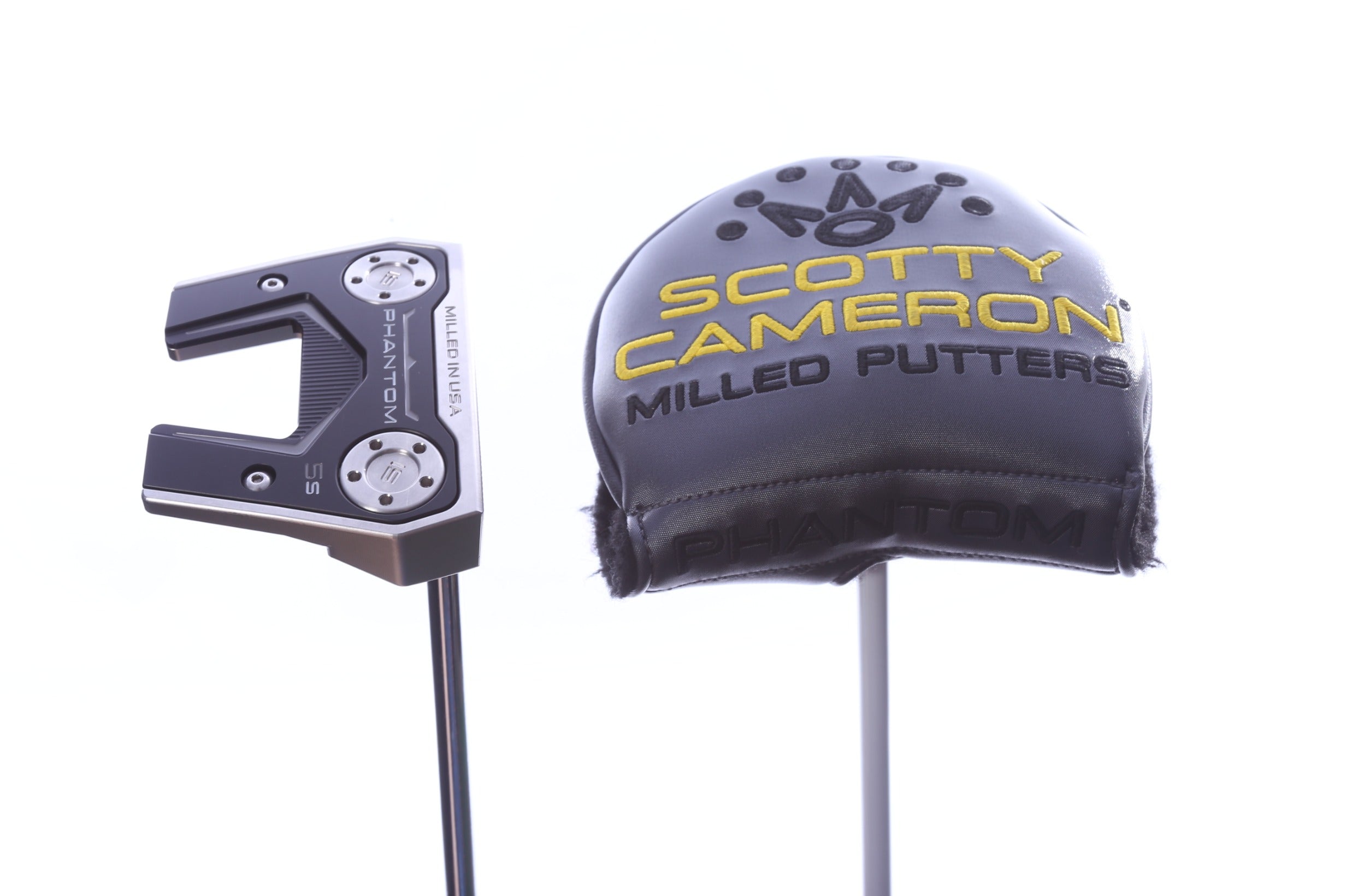 Used Titleist Scotty Cameron 2024 Phantom 5s Putter - Right-Handed - 34 in - Mallet-Next Round