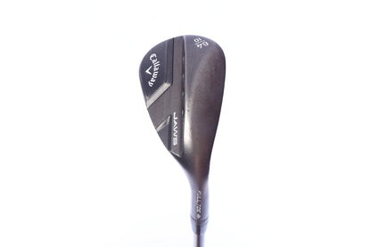 Used Callaway JAWS Full Toe Black Lob Wedge - Right-Handed - 64 Degrees - Stiff Flex