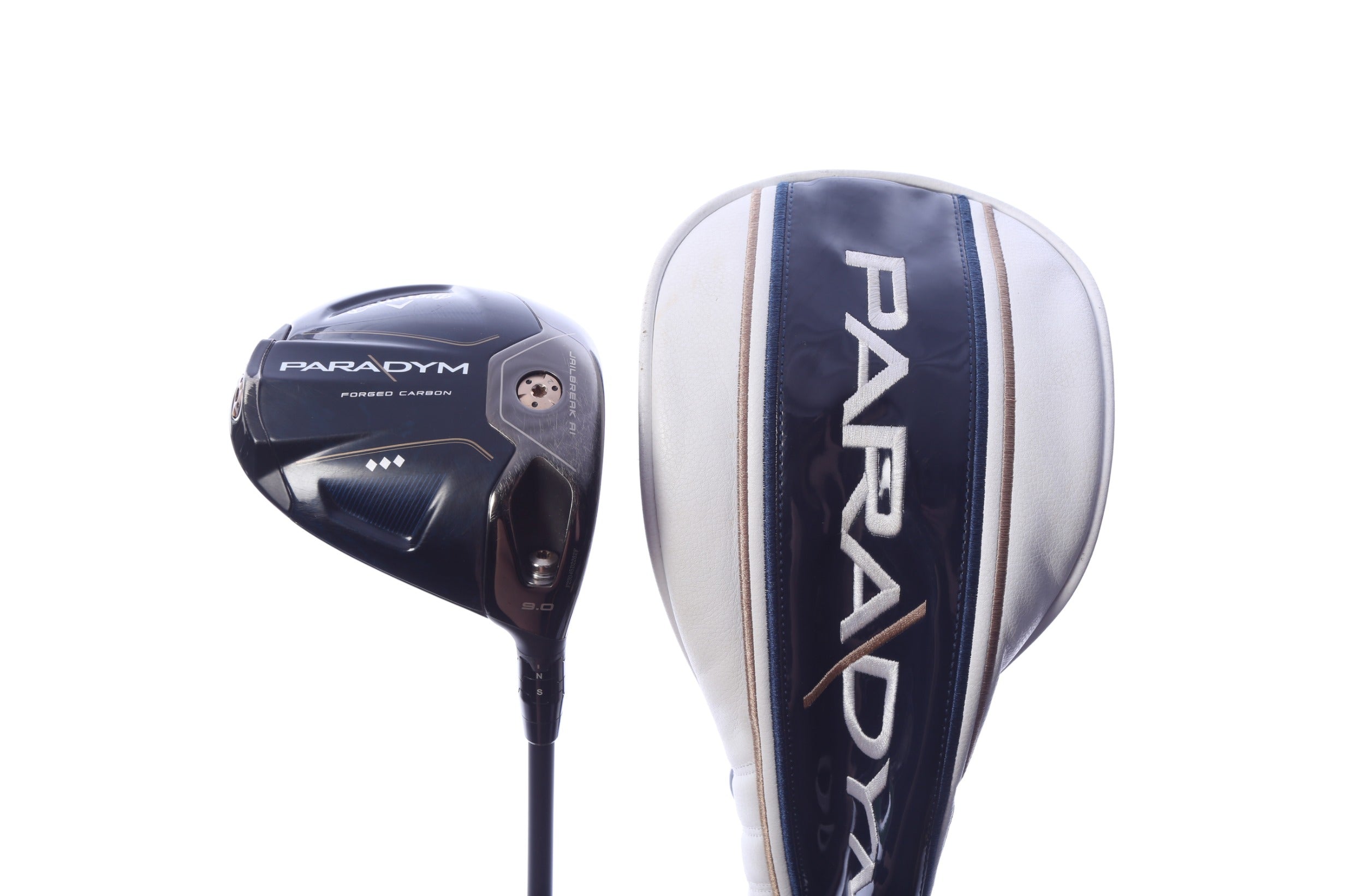 Used Callaway Paradym Triple Diamond Driver - 9 Degrees - Stiff Flex Mitsubishi Tensei 1K Black - Right-Handed