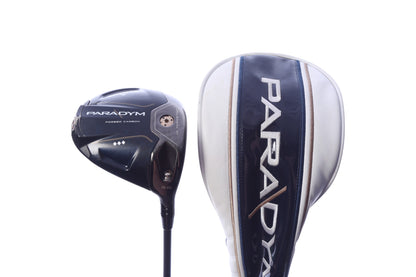 Used Callaway Paradym Triple Diamond Driver - 9 Degrees - Stiff Flex Mitsubishi Tensei 1K Black - Right-Handed