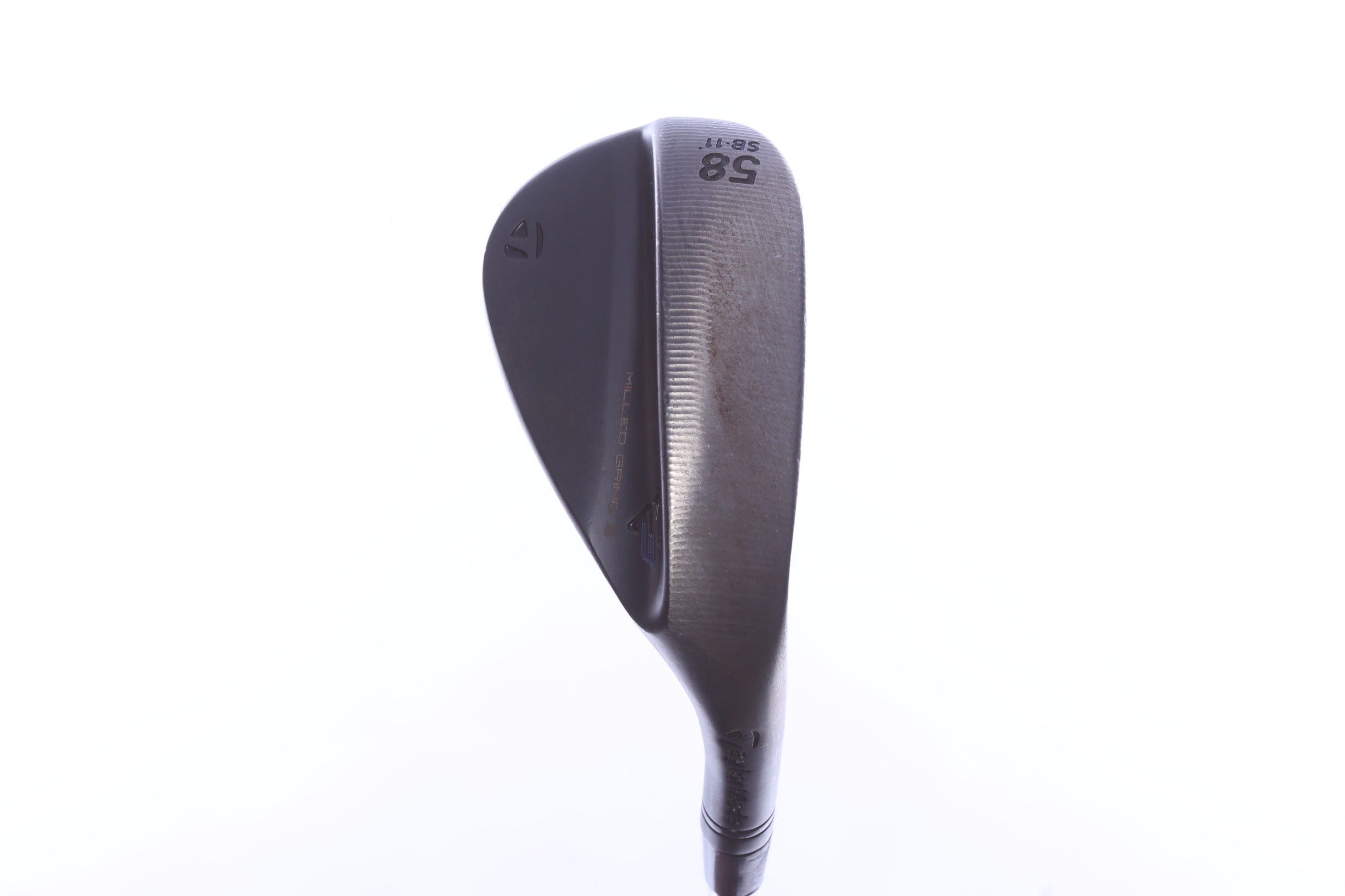 Used TaylorMade Milled Grind 3 Black Lob Wedge - Right-Handed - 58 Degrees - Stiff Flex-Next Round