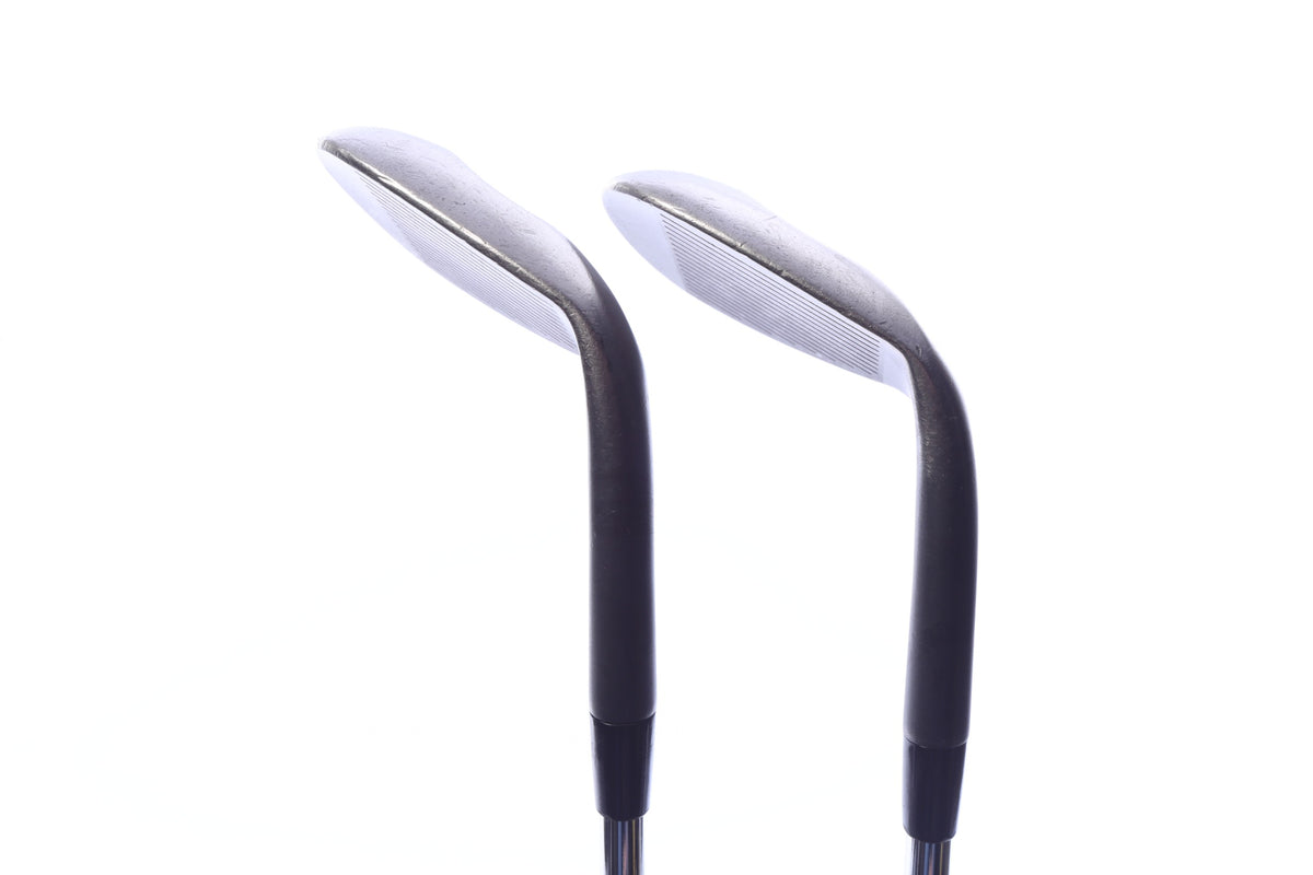 Used Cobra King MIM Black Classic Grind Wedge Set - Left-Handed - 56*, 60* - Stiff Flex