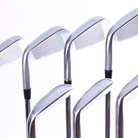 Used Mizuno JPX 923 Hot Metal Pro / JPX 923 Forged Combo Iron Set - Right-Handed - 5-PW, GW - Stiff Flex-Next Round