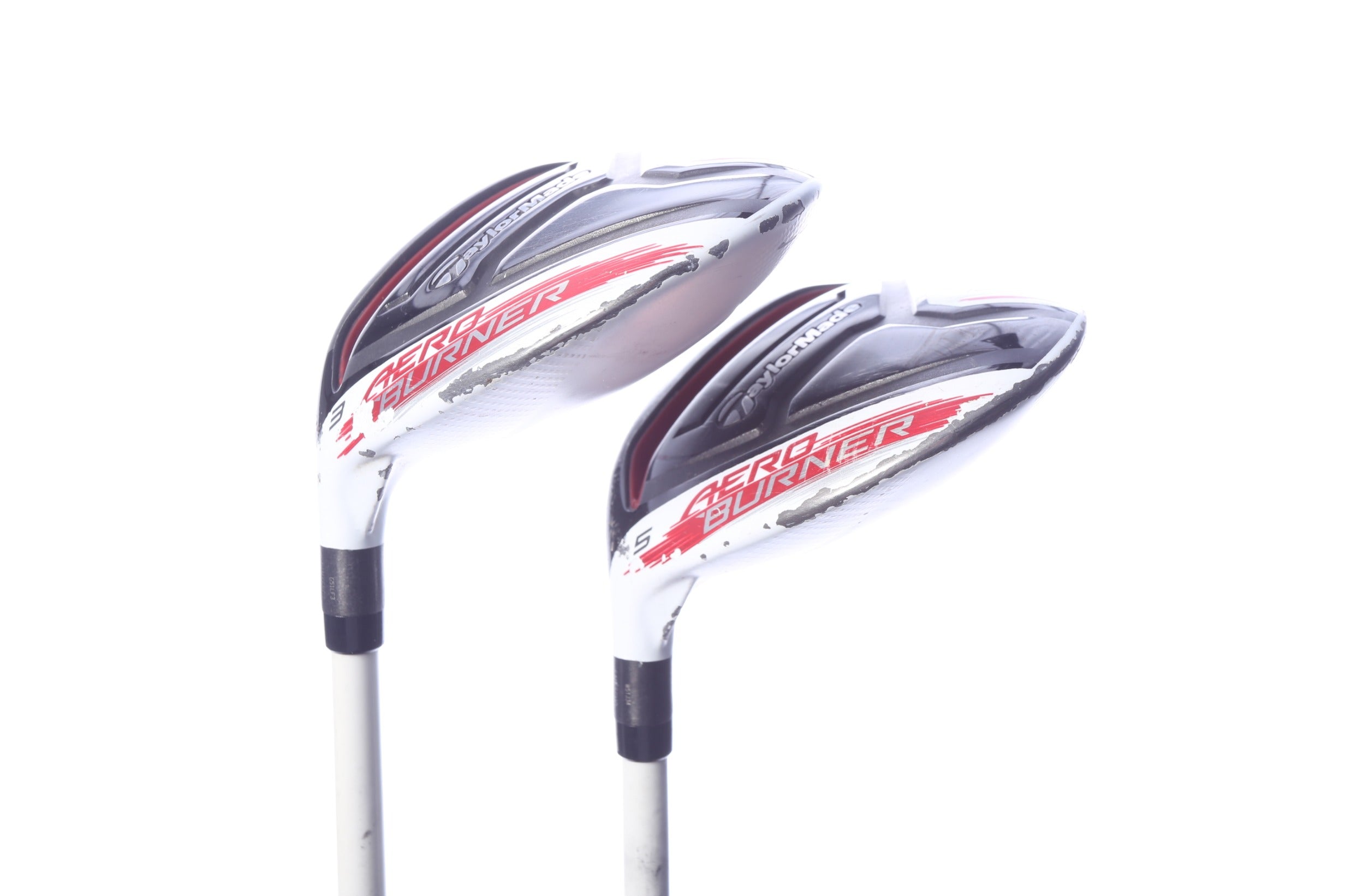 Used TaylorMade AeroBurner Wood Set - Left-Handed - 3W, 5W - Regular Flex-Next Round