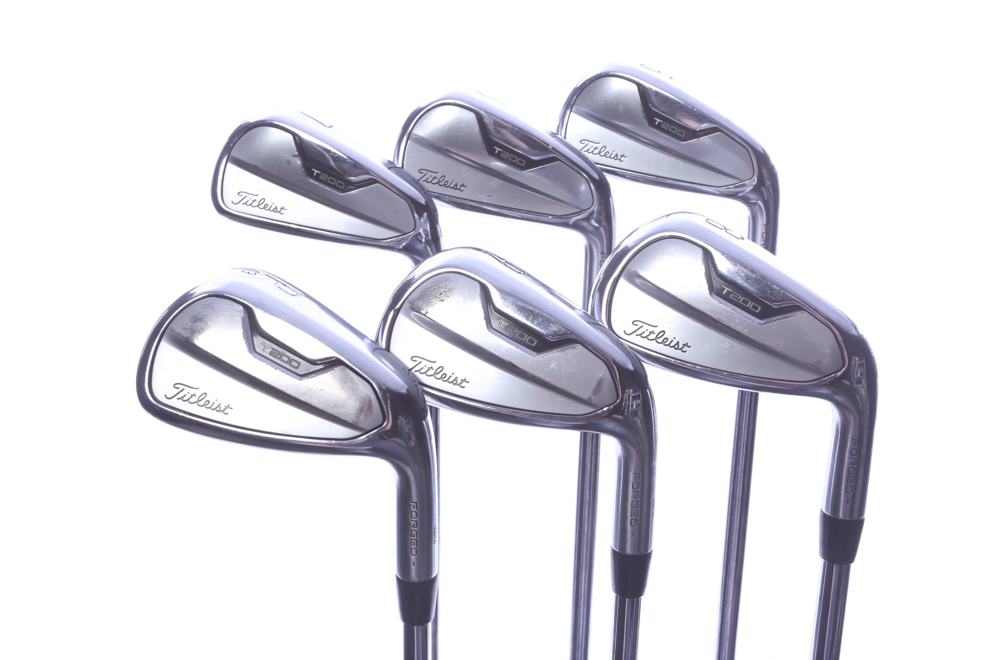 Used Titleist 2021 T200 Iron Set - Right-Handed - 5-PW - Regular Flex