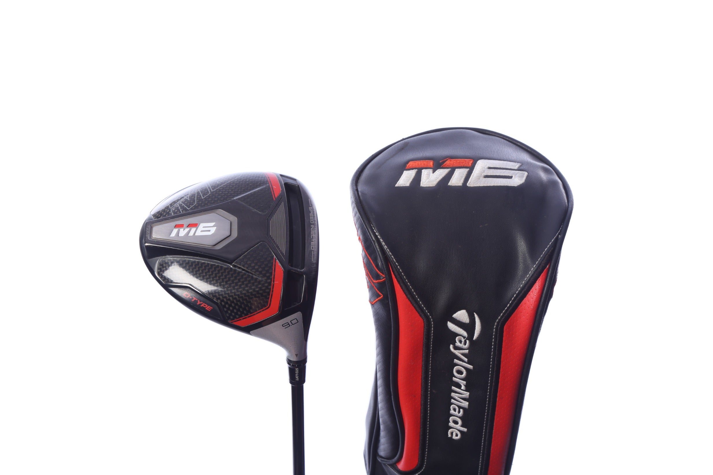 Used TaylorMade M6 Driver - 9 Degrees - Stiff Flex Project X HZRDUS Smoke RDX - Right-Handed