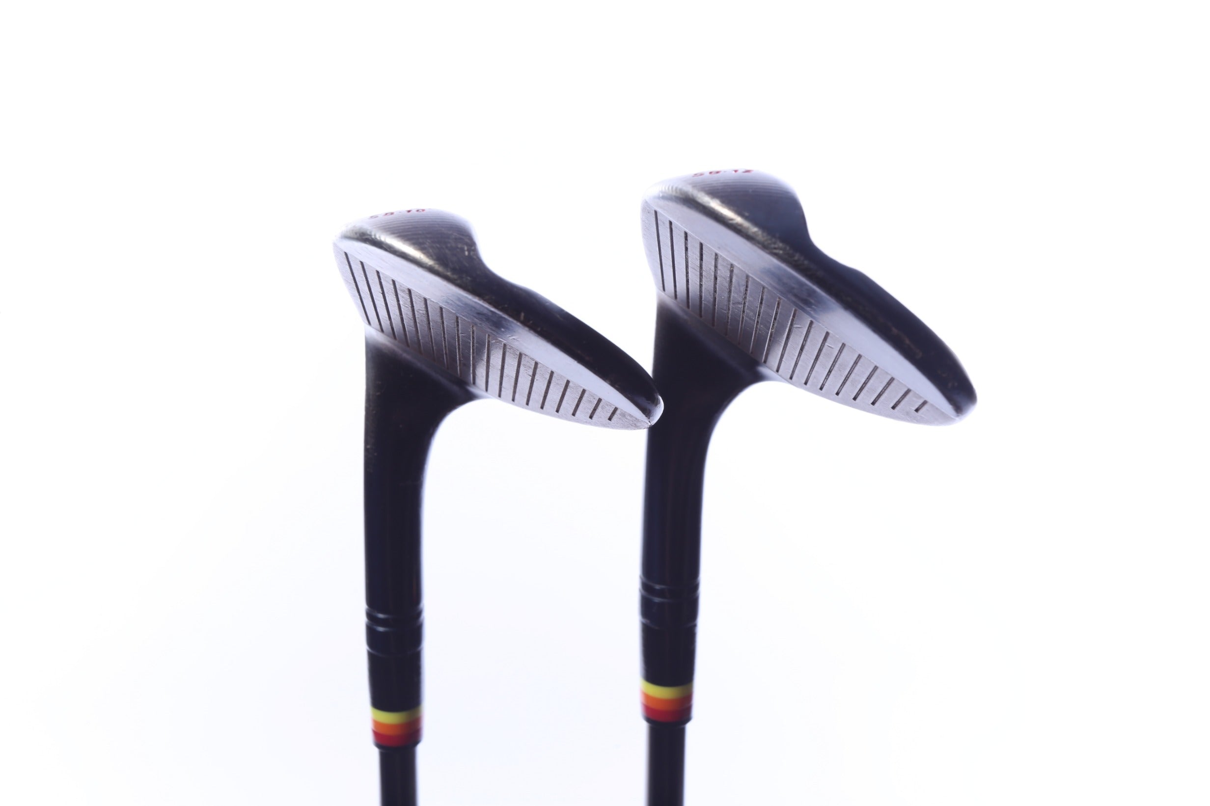 Used TaylorMade Milled Grind 4 Black Wedge Set - Right-Handed - 56*, 60* - Stiff Flex