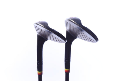 Used TaylorMade Milled Grind 4 Black Wedge Set - Right-Handed - 56*, 60* - Stiff Flex