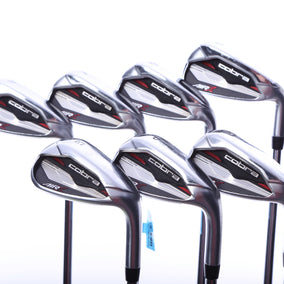 Used Cobra AIR-X Combo Iron Set - Right-Handed - 5-PW, GW - Stiff Flex-Next Round