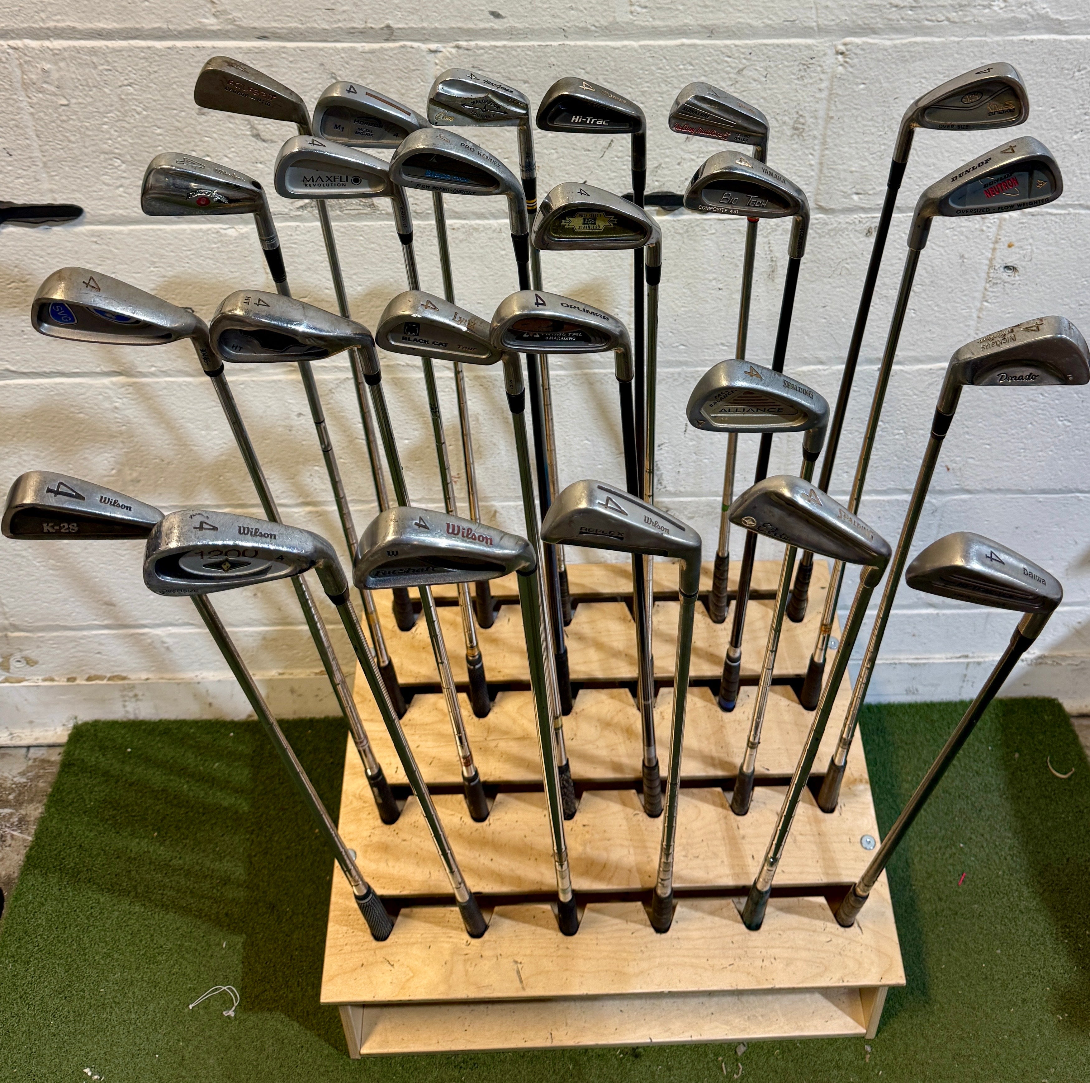 Wholesale Lot of 45 Golf Clubs - Assorted Single Irons-Next Round