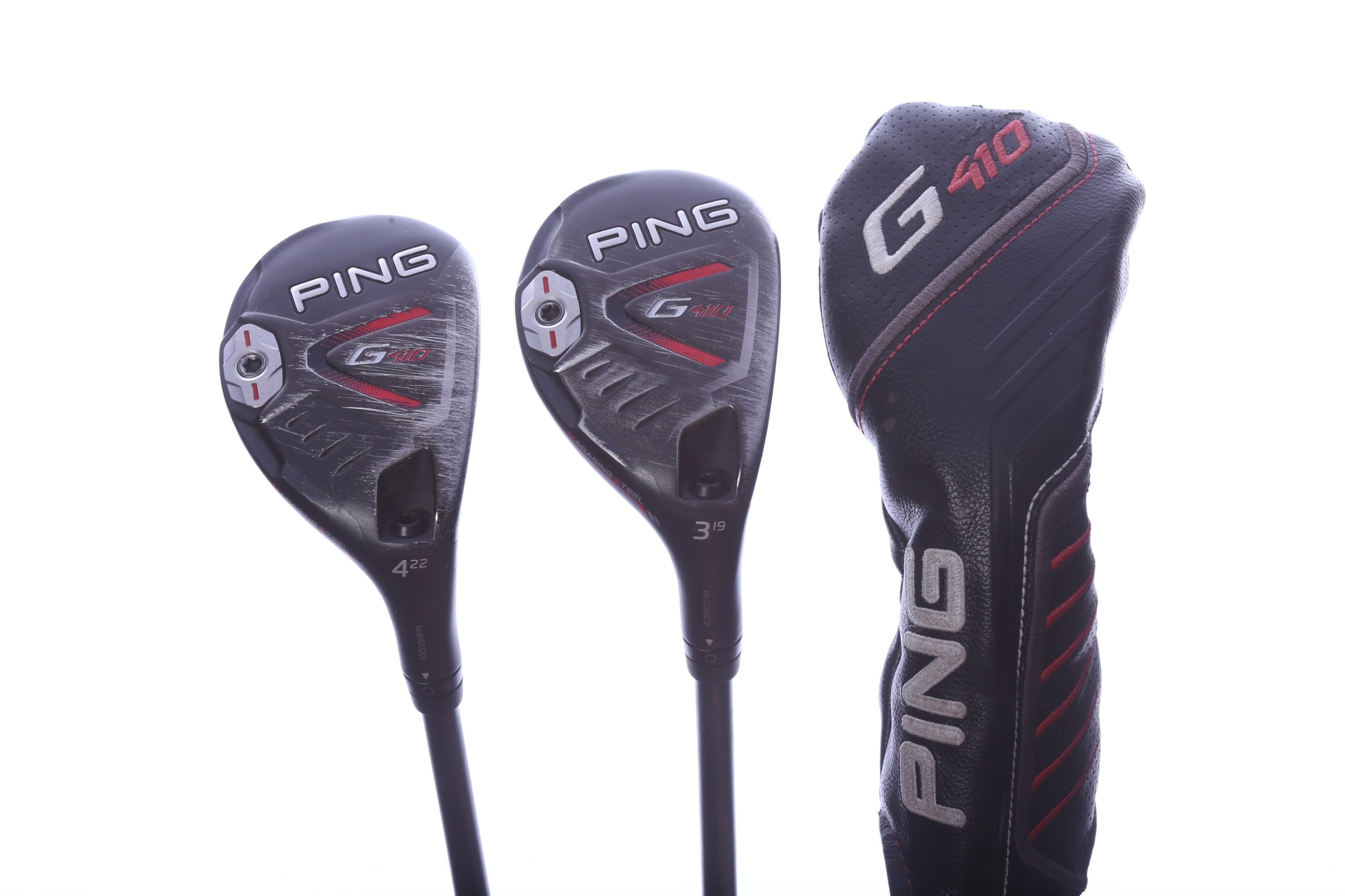 Used Ping G410 Hybrid Set - Right-Handed - 3H, 4H - Stiff Flex-Next Round