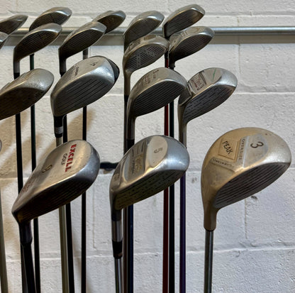 Wholesale Lot of 40 Golf Clubs - Assorted Fairway Woods - RH/LH - Mixed Flexes-Next Round