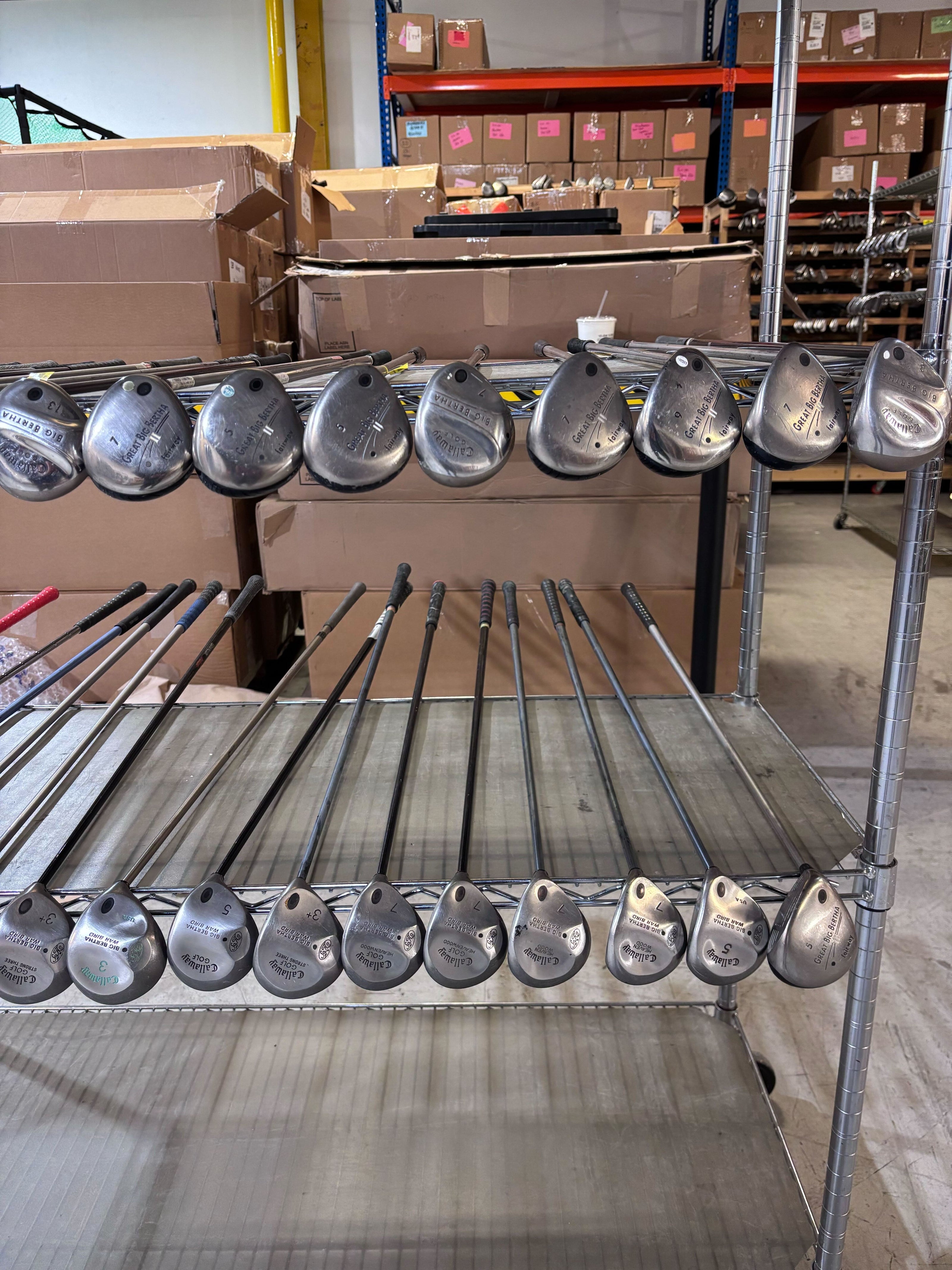 Wholesale Lot of 30 Callaway Fairway Woods-Next Round