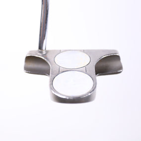 Used Odyssey White Steel 2-Ball Blade Putter - Right-Handed - 35.5 in - Blade-Next Round