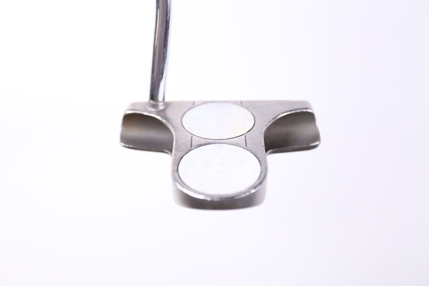 Used Odyssey White Steel 2-Ball Blade Putter - Right-Handed - 35.5 in - Blade-Next Round