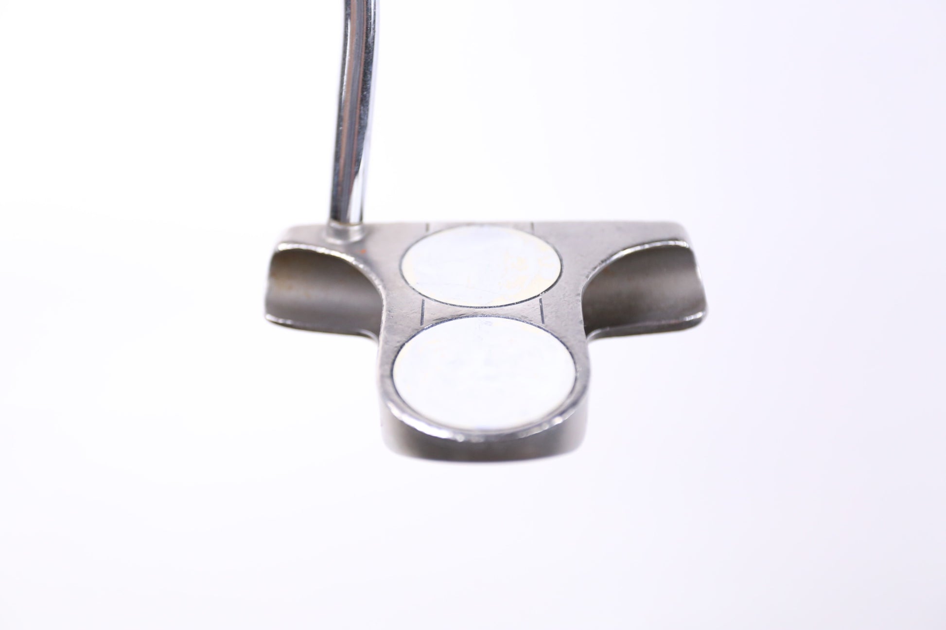 Used Odyssey White Steel 2-Ball Blade Putter - Right-Handed - 35.5 in - Blade-Next Round