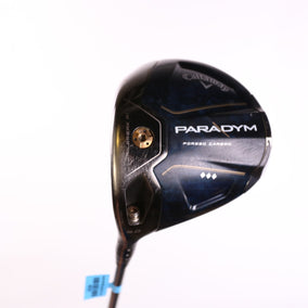 Used Callaway Paradym Triple Diamond Driver - 9 Degrees - Stiff Flex Project X HZRDUS - Left-Handed-Next Round