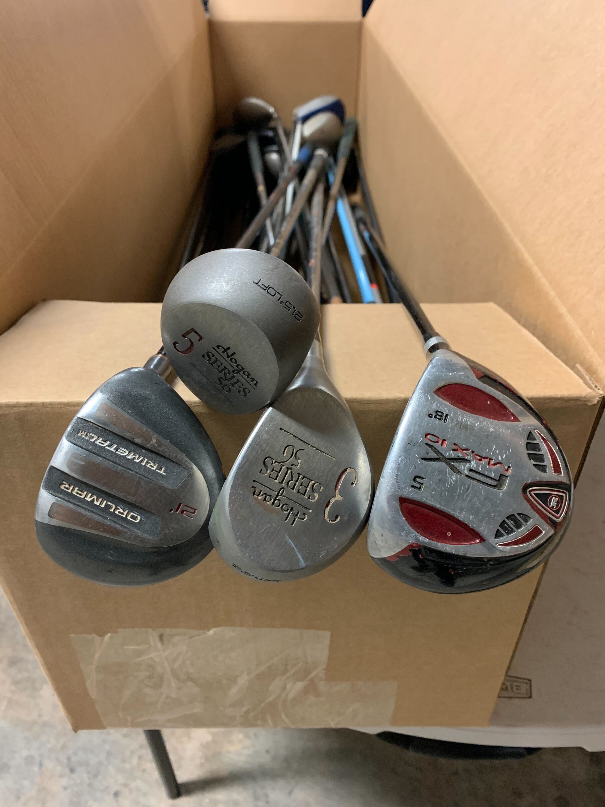 Wholesale Lot of 30 Maxfli, Hogan, Orlimar, etc. Fairway Woods-Next Round