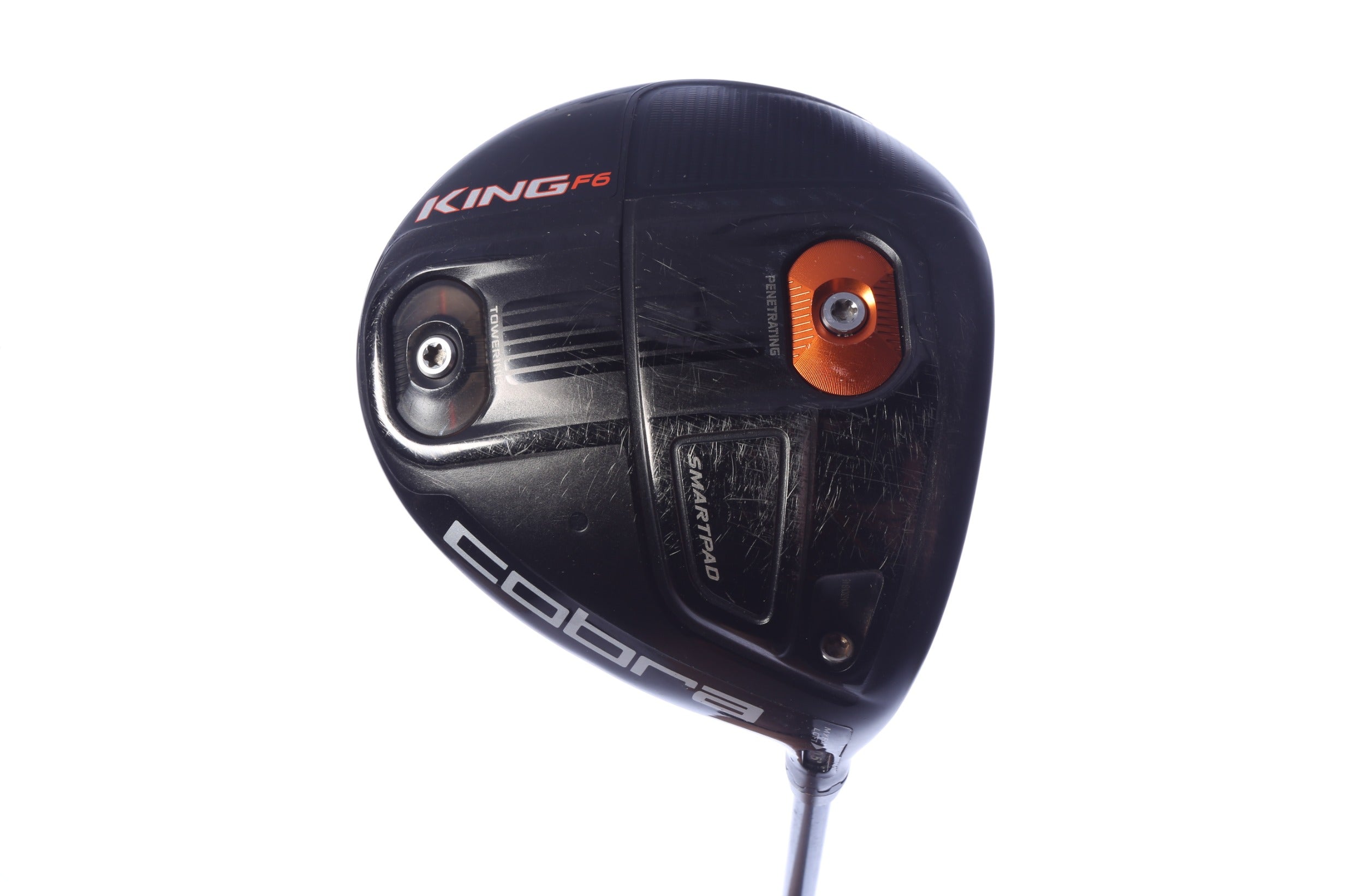 Used Cobra King F6 Driver - 10.5 Degrees - Regular Flex Matrix Ozik Red Tie Q4 - Right-Handed