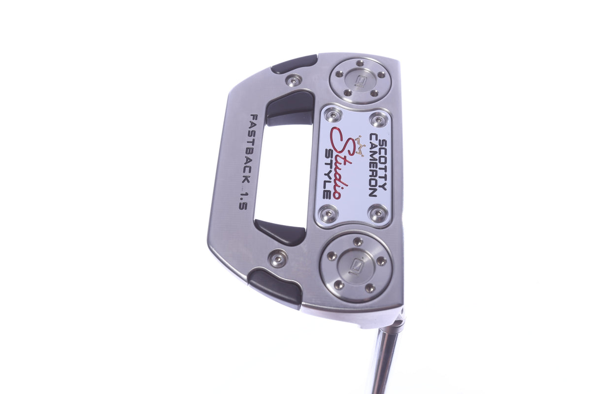 Used Titleist Scotty Cameron 2025 Studio Style Fastback 1.5 Putter - Right-Handed - 35 in - Mallet